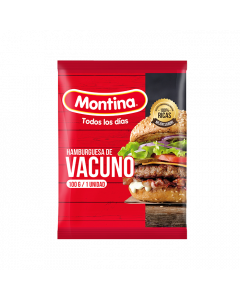 Hamburguesa Vacuno Montina 100g