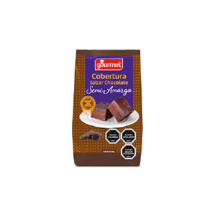Cobertura Chocolate semi amargo Gourmet 500 grs