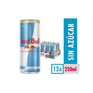 Red Bull Sugar Free 250 ml x12 unidades