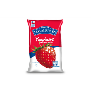 Yogurt frutilla Los Alerces 1 lt