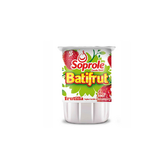 Yogurt frutilla Batifrut Soprole 165 grs