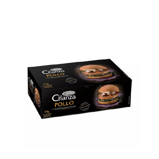 Hamburguesas La Crianza pollo o Vacuno 100gx10