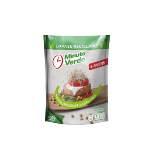 Hamburguesas de garbanzos Minuto Verde  4X