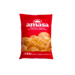 Manteca vegetal Amasa 1 kg