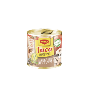 Salsa de tomate Tucco champiñones 245 grs