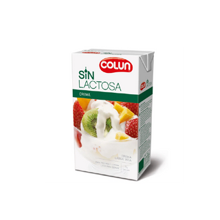 Crema sin lactosa Colún 1L