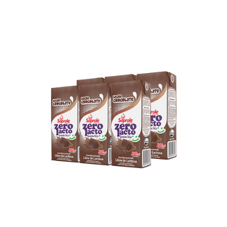 Leche chocolate Zero Lacto Soprole 6x 200 ml